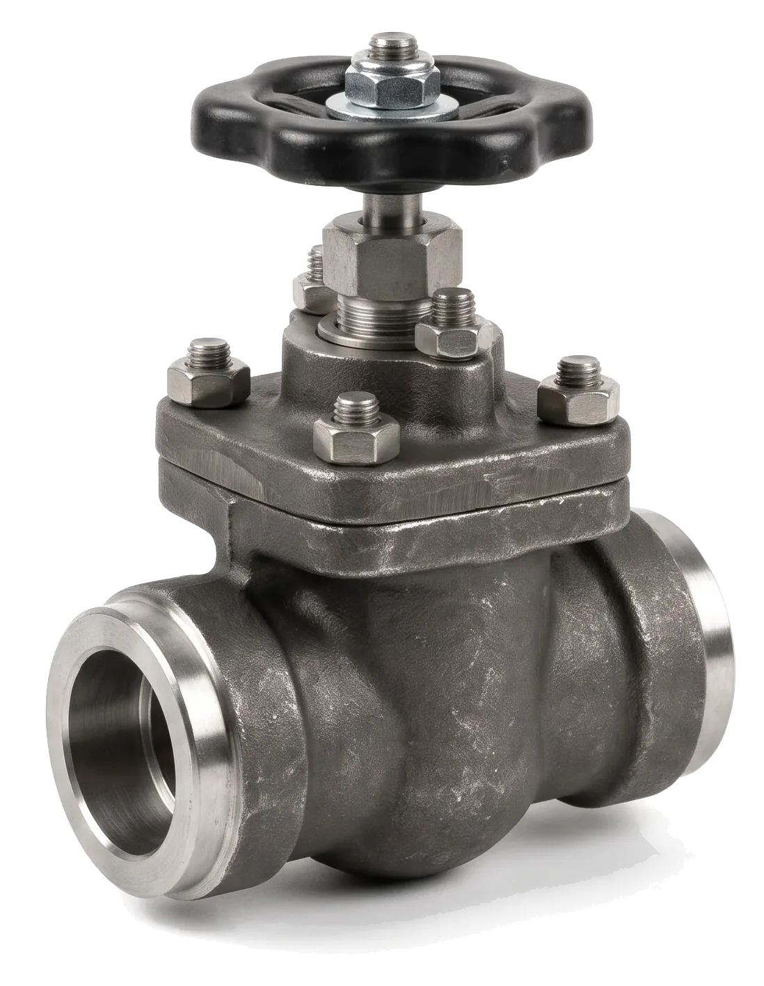 Forged steel bolted bonnet gate valve with socket weld ends